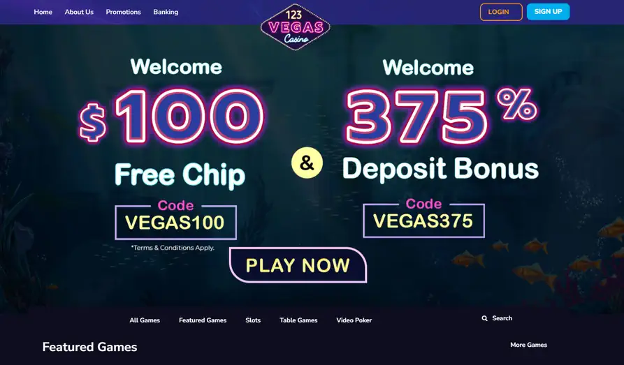 Read review of 123 Vegas Casino