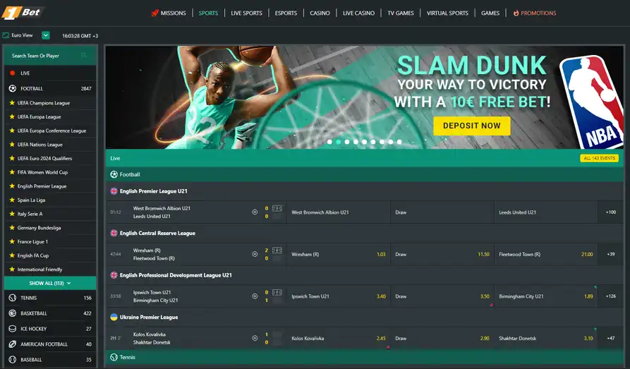 Read review of 1Bet Casino