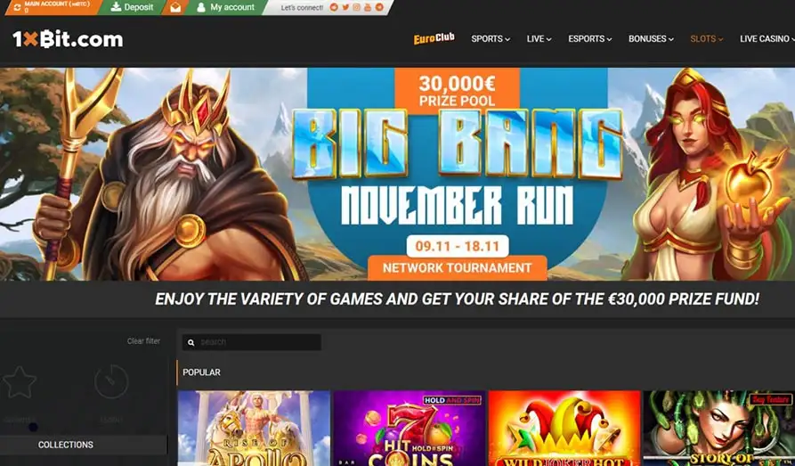 Read review of 1xBit Casino
