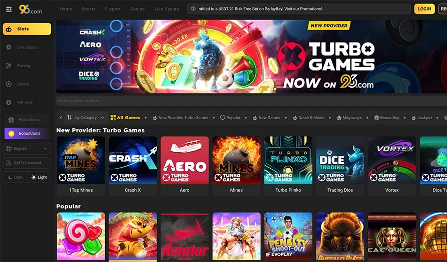 Read review of 96 Casino