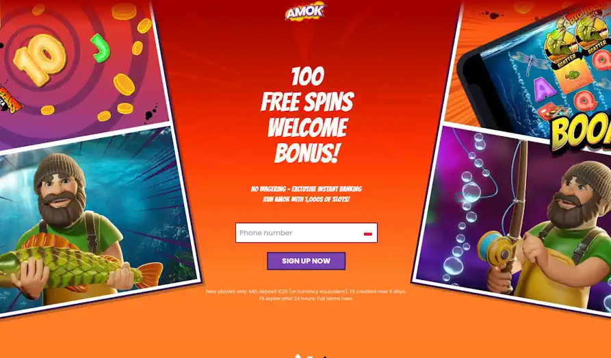 Read review of Amok Casino