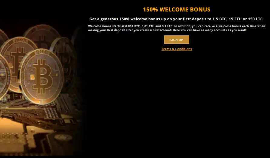 Anonymous Casino promotions page Landscape screenshot image #1 for Anonymous Casino