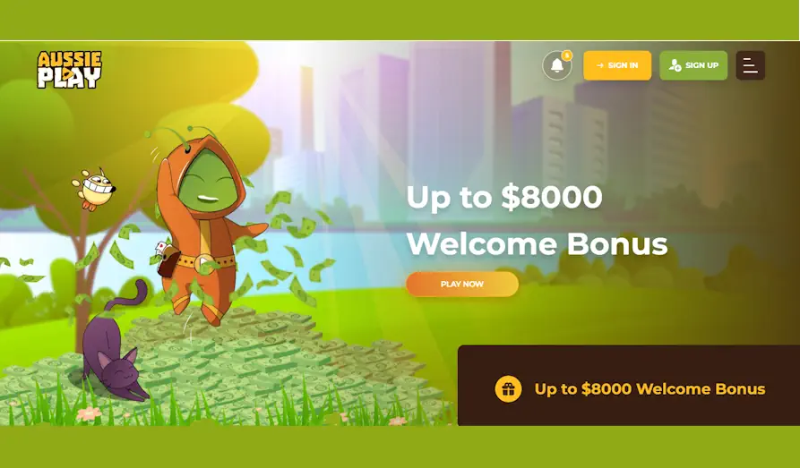 Read review of Aussie Play Casino