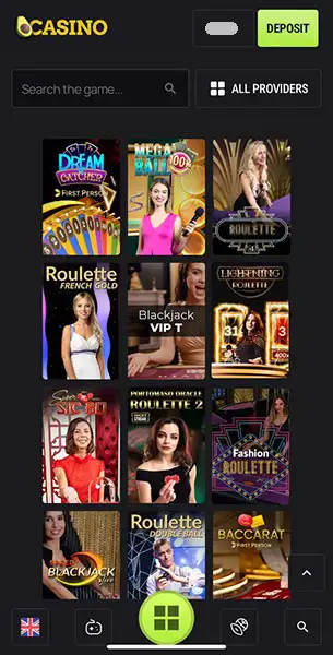 Avo Casino mobile screenshot #3 Mobile Screenshot image #3 for Avo Casino