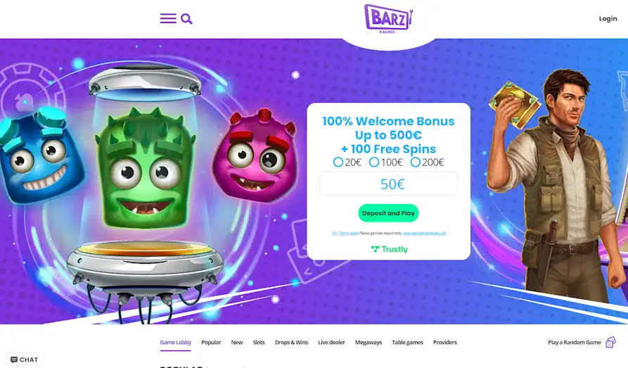 Read review of Barz Casino