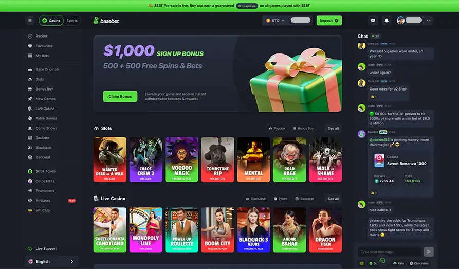 Read review of Basebet Casino