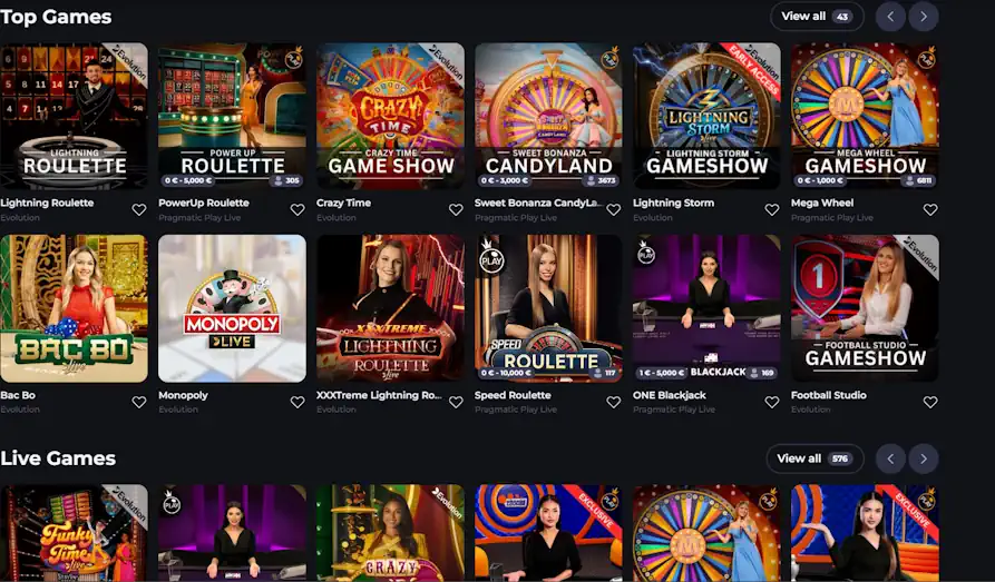 BDM Bet live casino Screenshot image #3 for BDM Bet