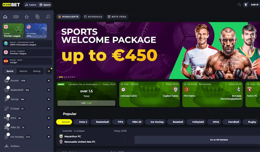 BDM Bet sports betting Screenshot image #2 for BDM Bet