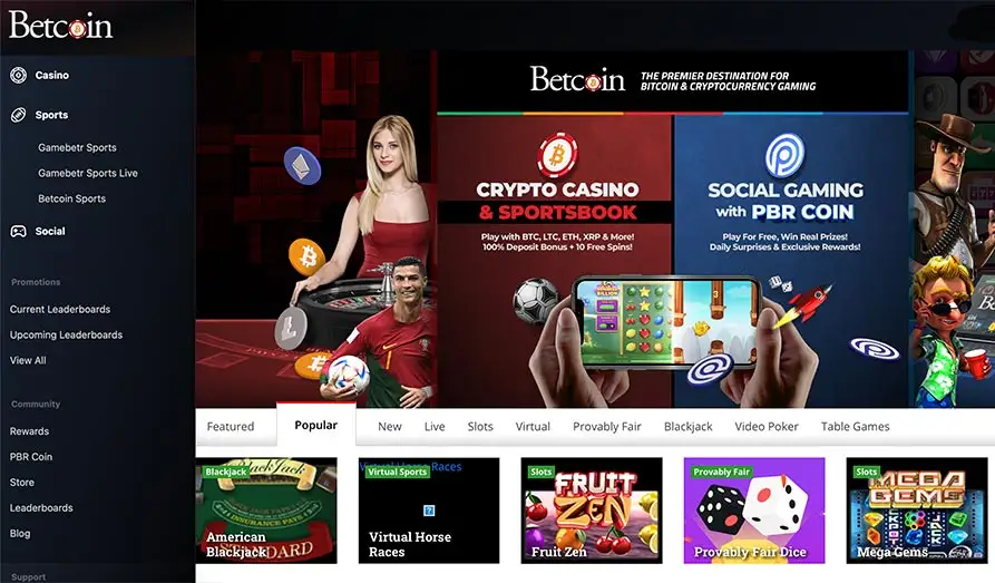 Read review of Betcoin Casino