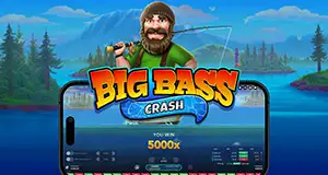 Big Bass Crash Big Bass Crash logo