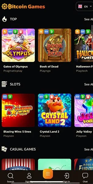 Bitcoin Games mobile screenshot #4 Mobile Screenshot image #4 for Bitcoin Games