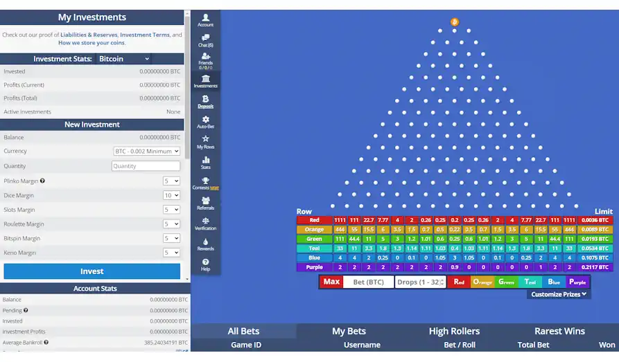 Bitvest Casino Deposits Screenshot image #3 for Bitvest Casino