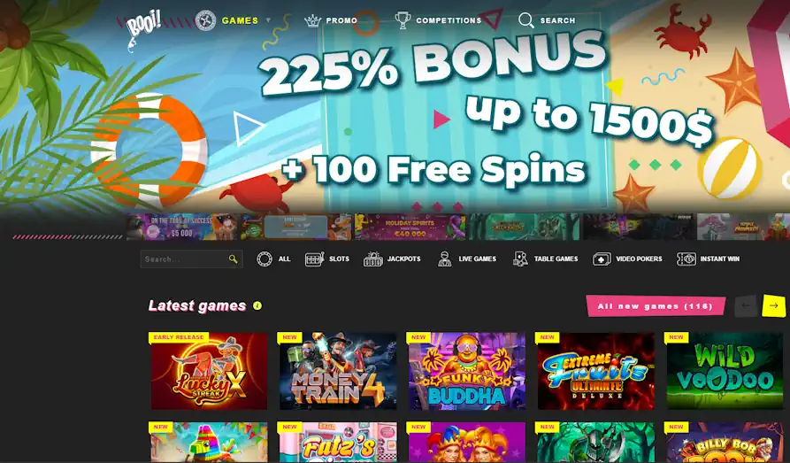 Read review of Booi Casino