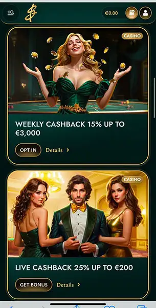 Cashed Casino mobile screenshot #5 Mobile Screenshot image #5 for Cashed Casino
