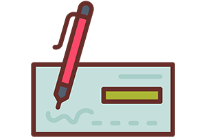 A bank draft or cheque as some might call it can be used on a select crypto casinos with flexible deposit options.