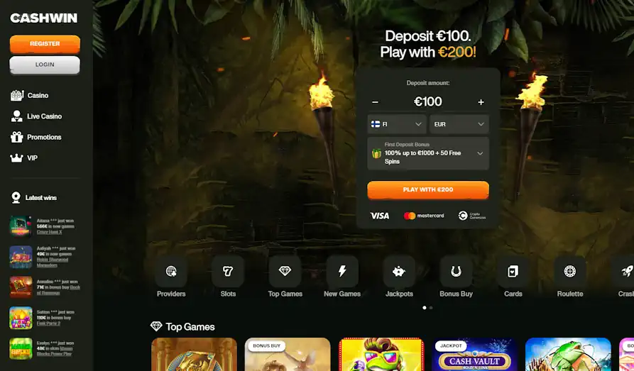 Read review of Cash Win Casino