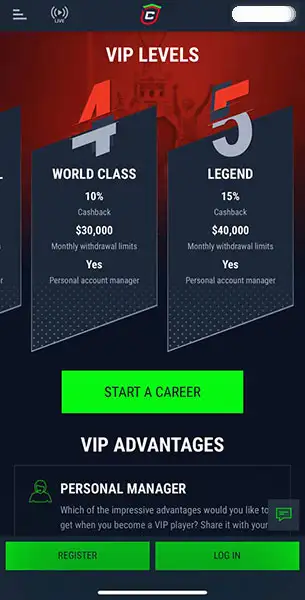 Casinado mobile screenshot #5 Mobile Screenshot image #5 for Casinado