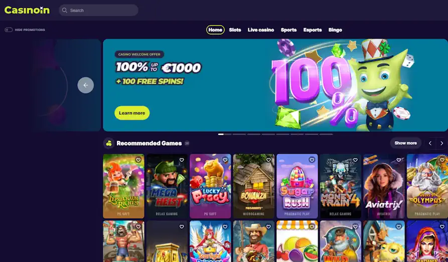 Read review of Casinoin