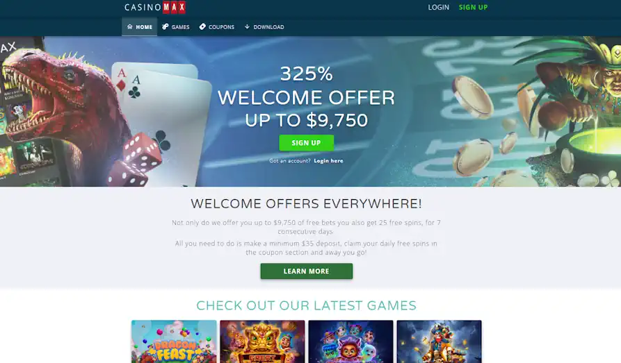 Read review of Casino Max
