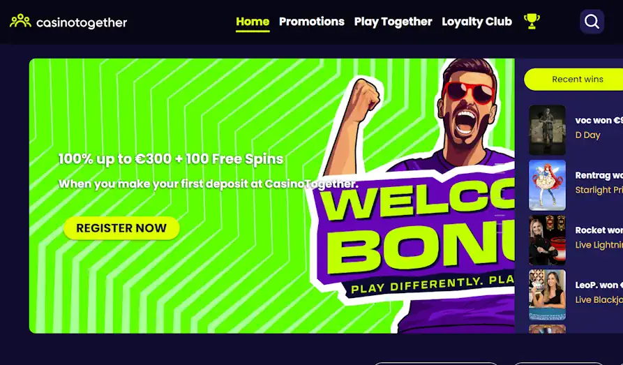 Read review of Casino Together