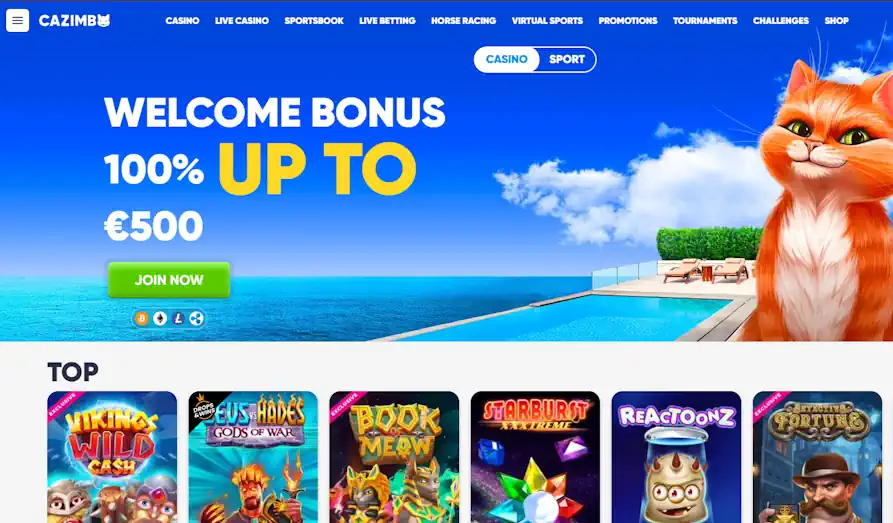 Read review of Cazimbo Casino