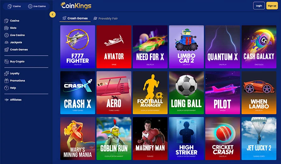 Coin Kings Casino Crash Games Screenshot image #3 for Coin Kings