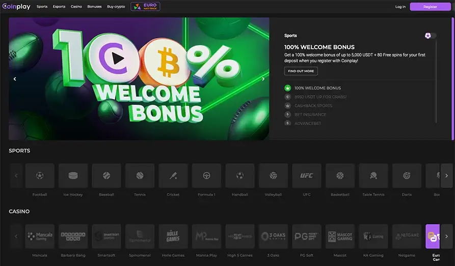 Coinplay bonus Screenshot image #2 for Coinplay Casino