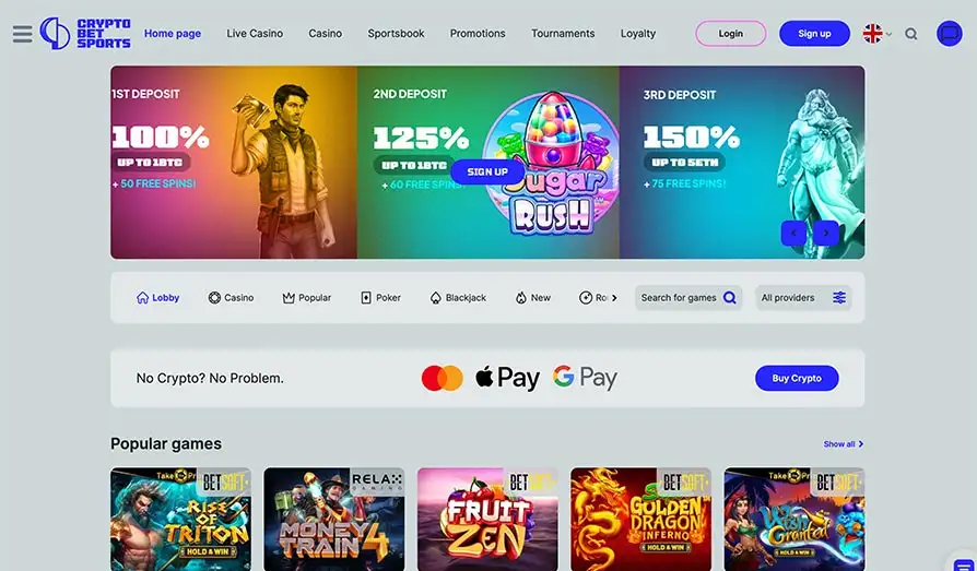 Read review of Crypto Bet Sports
