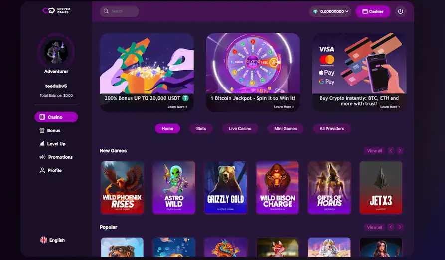 Read review of Crypto-Games IO