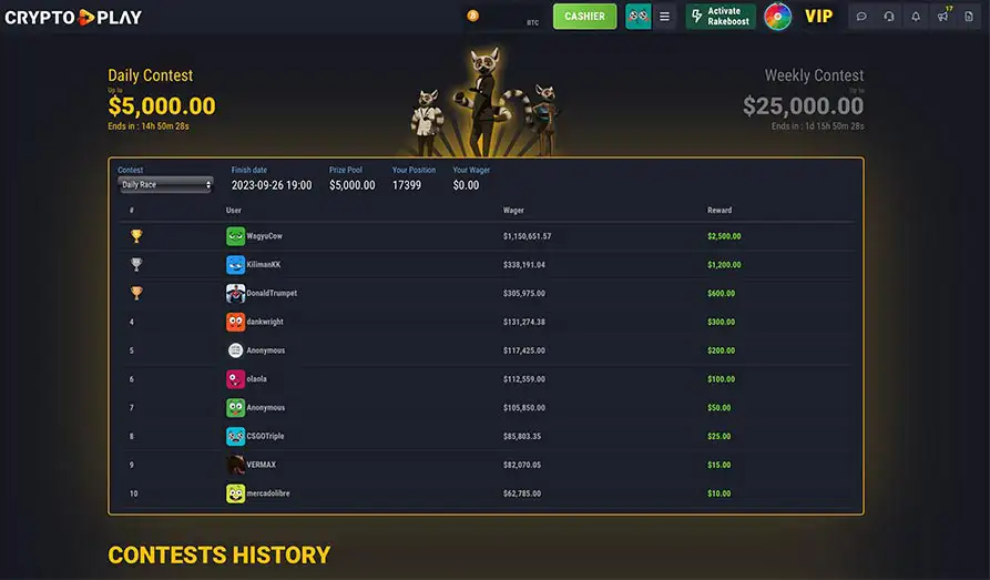 - Landscape screenshot image #1 for CryptoPlay IO