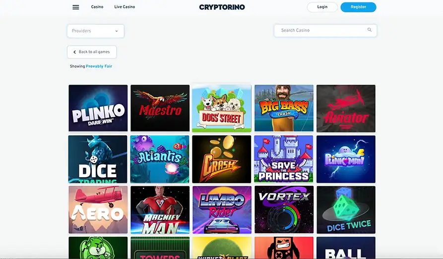 Cryptorino Crash Games Landscape screenshot image #1 for Cryptorino