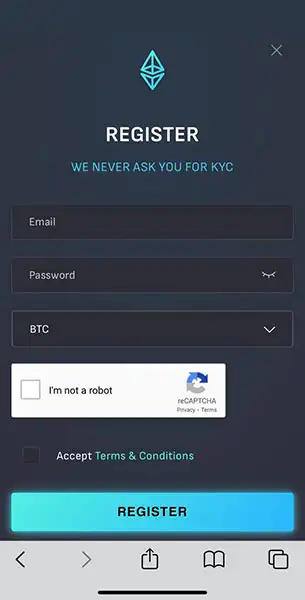 ETH Play mobile screenshot #2 Mobile Screenshot image #2 for ETH Play