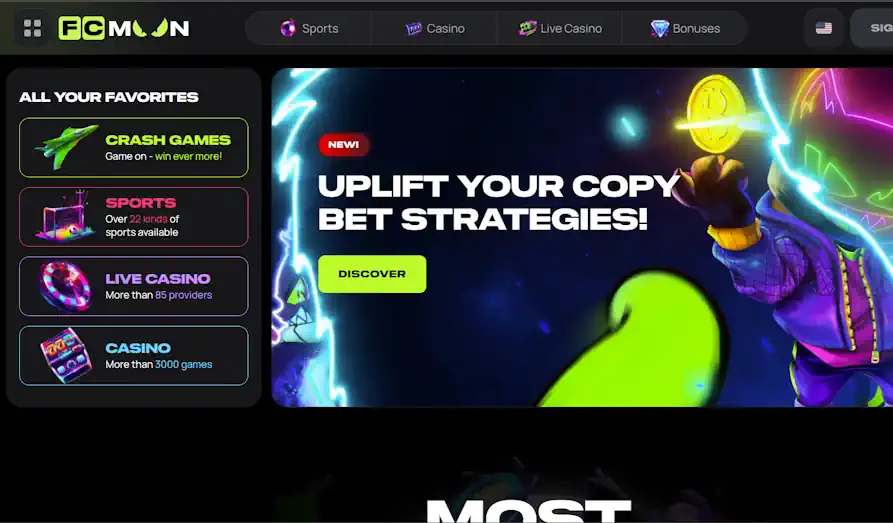 Read review of FC Moon Casino