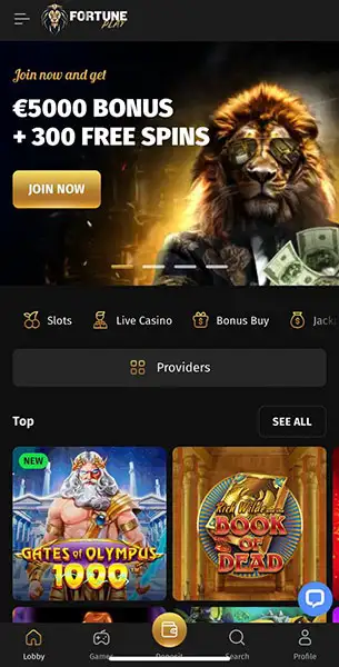 Fortune Play mobile screenshot #1 Mobile Screenshot image #1 for Fortune Play