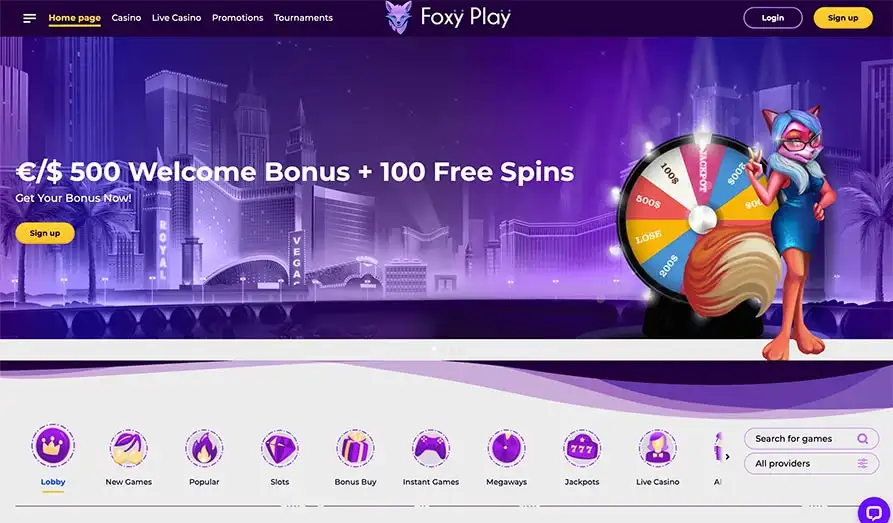 Read review of Foxyplay