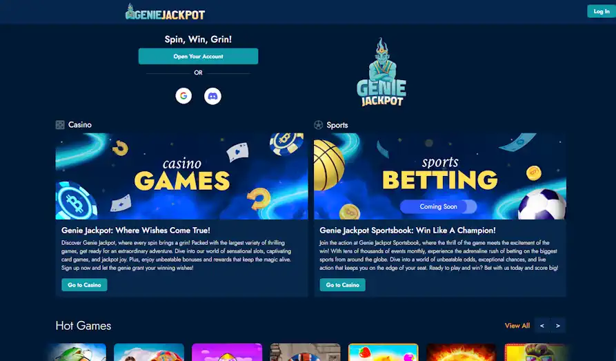 Read review of Genie Jackpot