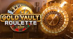 Gold Vault Live Roulette Gold Vault Live Roulette logo