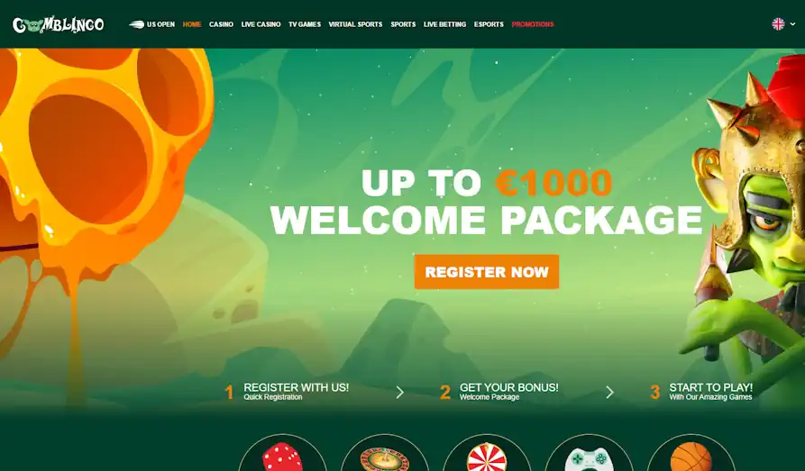 Read review of Gomblingo Casino
