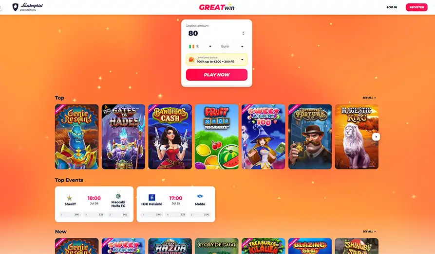 Read review of Great Win Casino