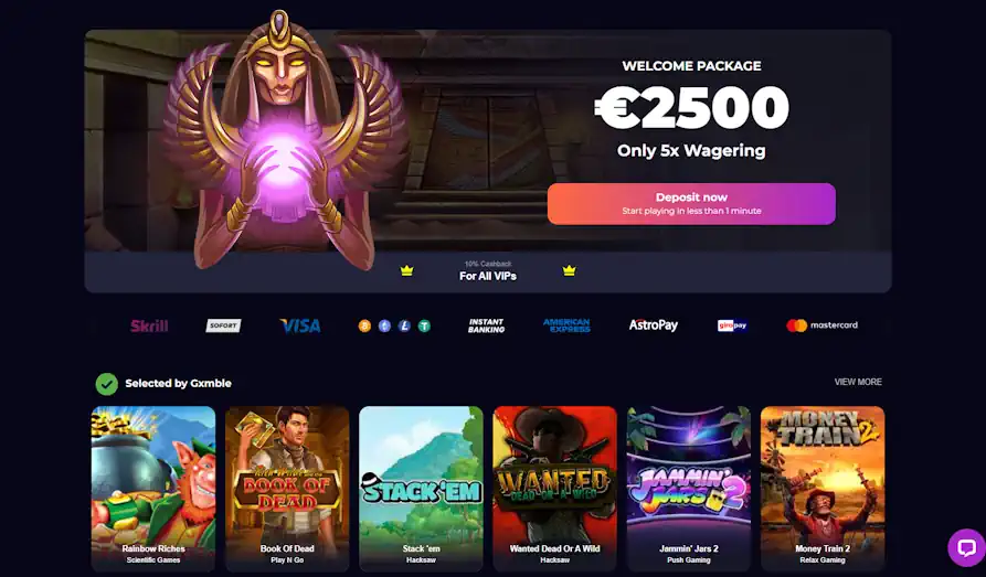 Read review of Gxmble Casino