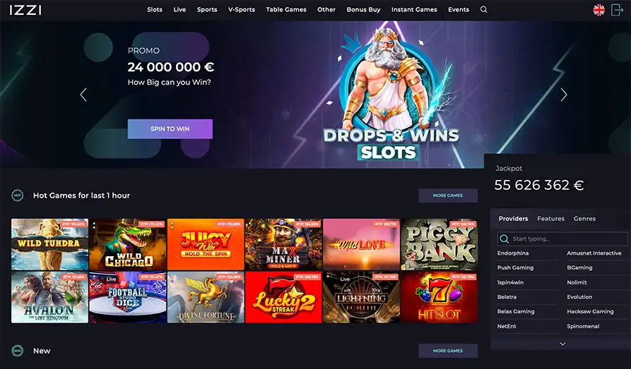 Read review of Izzi Casino