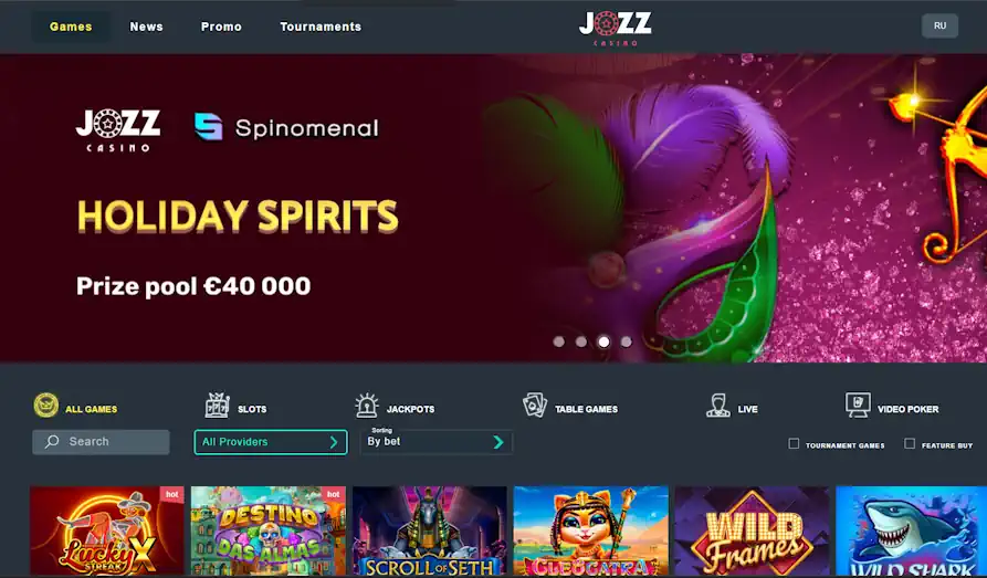 Read review of Jozz Casino