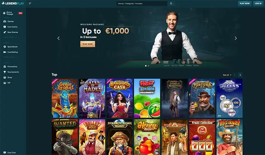 Read review of Legend Play Casino