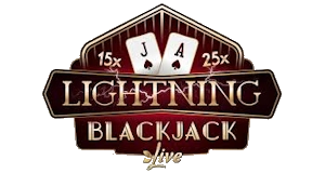 Lightning Blackjack Lightning Blackjack logo