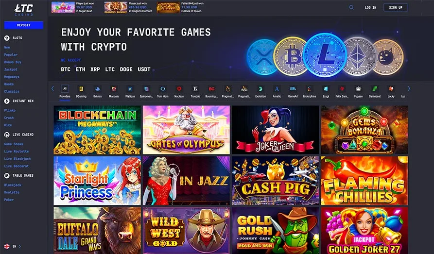 Read review of LTC Casino