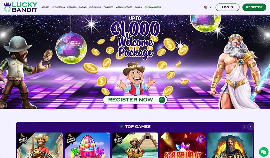 Read review of Lucky Bandit Casino