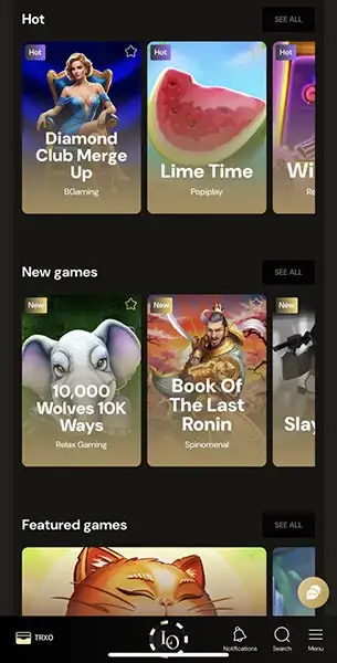 Lucky Ones Casino mobile screenshot #2 Mobile Screenshot image #2 for Lucky Ones Casino