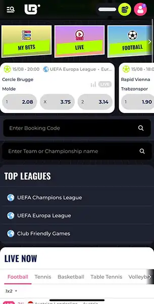 LunuBet Casino mobile screenshot #4 Mobile Screenshot image #4 for LunuBet Casino