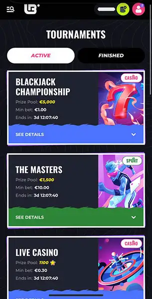 LunuBet Casino mobile screenshot #3 Mobile Screenshot image #3 for LunuBet Casino