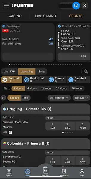 Mr Punter Casino mobile screenshot #5 Mobile Screenshot image #5 for Mr Punter Casino